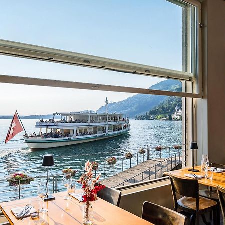 Hotel Terrasse Am See Vitznau Exterior photo