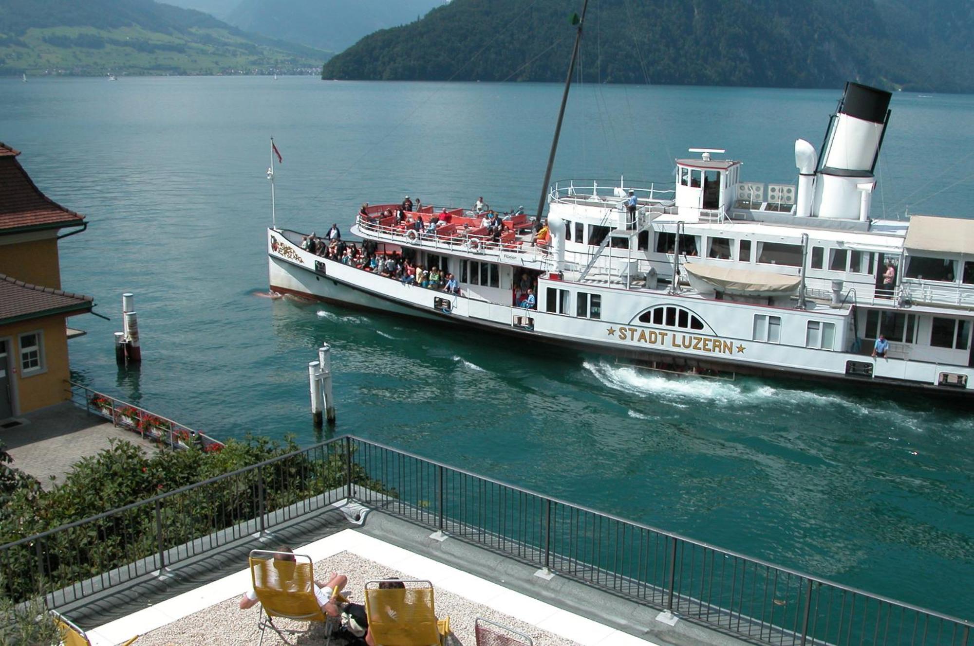 Hotel Terrasse Am See Vitznau Exterior photo